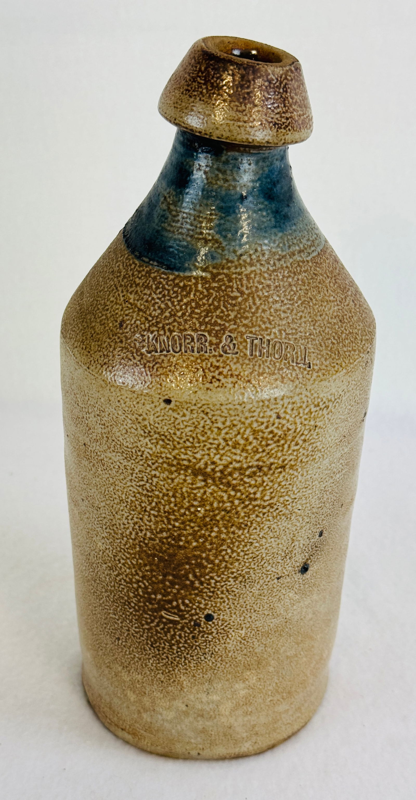 9 1/2" Knorr & Thorn Stoneware Bottle (1 of 8)