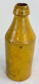 9 1/2" J. Milliman's Root Beer Stoneware Bottle