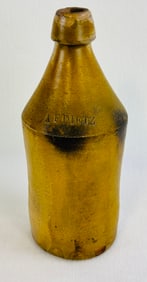10 3/4" A F Dietz Stoneware Bottle