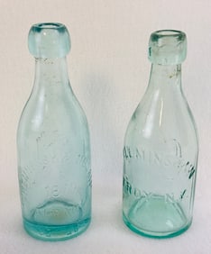 Lot 2 Aquamarine Squat Sodas Hennessy & Nolan / C Cleminshaw
