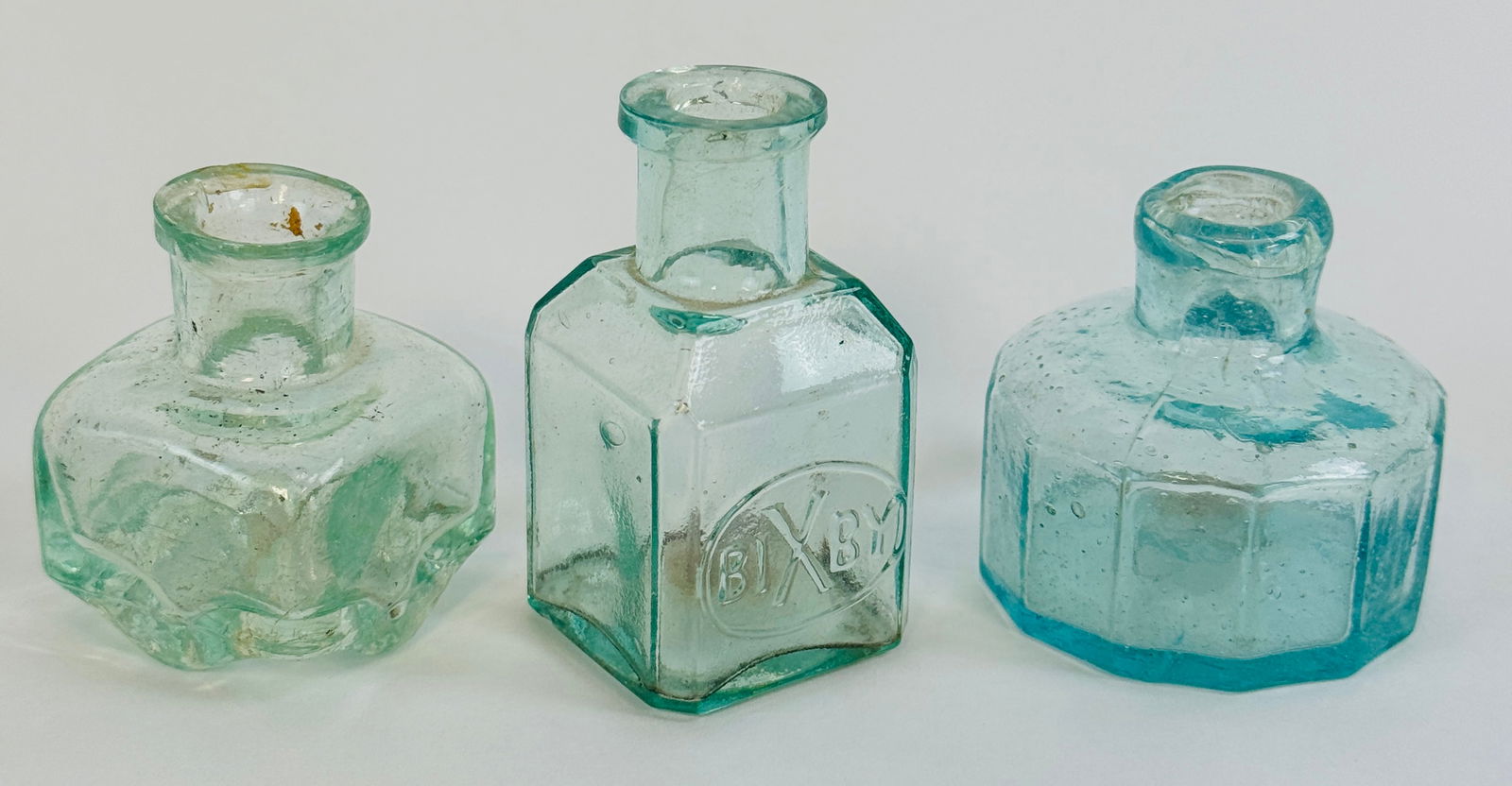 Lot Of Three Small Ink Bottles (1 of 9)