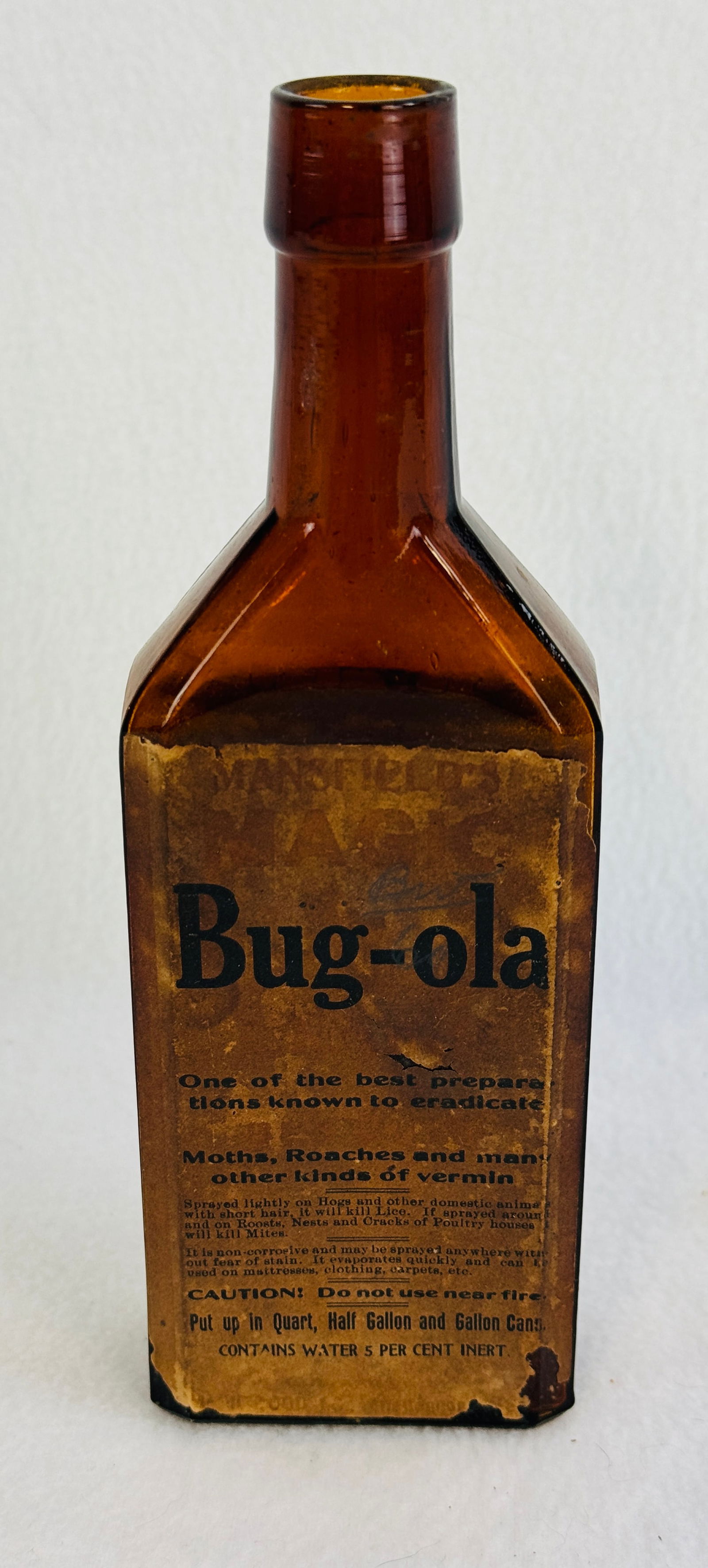 Mansfield's Magic Bug-ola Labelled Bottle (1 of 8)