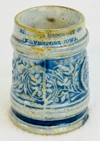 2 7/8" Hinrichs Crockery Co Mini Mug
