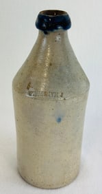 P. Mansfield Root Beer Stoneware Bottle