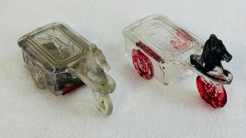 Lot 2 Hobby Horse Candy Containers