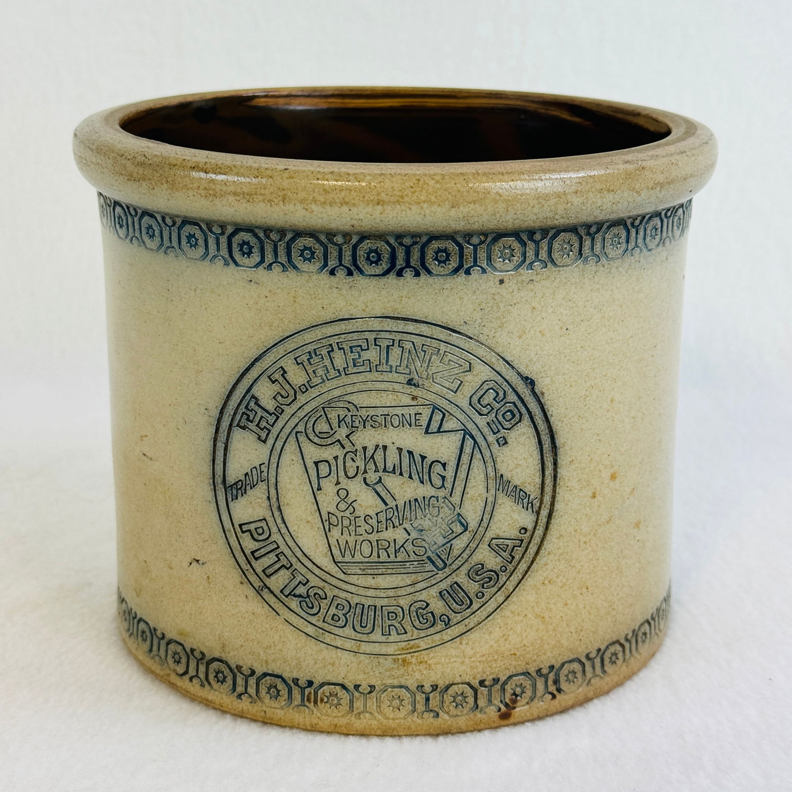 H. J. Heinz Co Stoneware Crock (1 of 8)