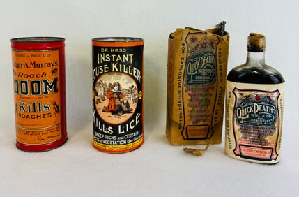 Lot 3 Bug Killer Related Advertising Items