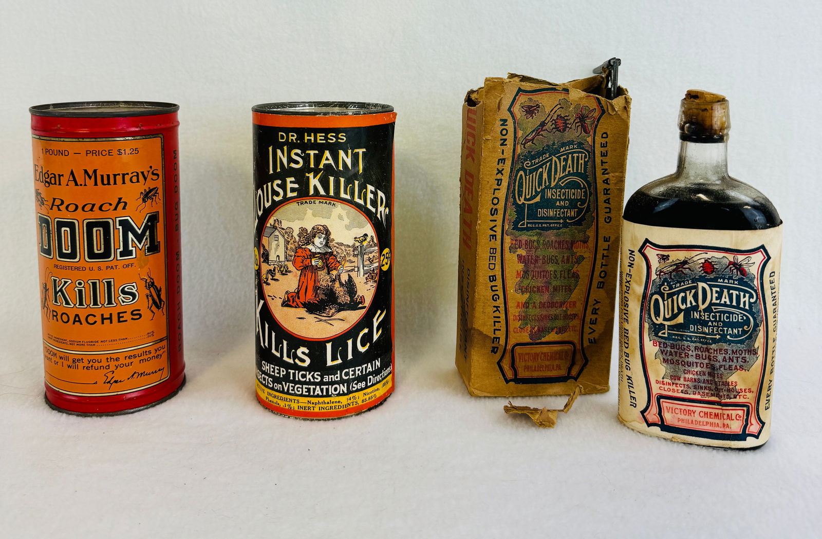 Lot 3 Bug Killer Related Advertising Items (1 of 6)