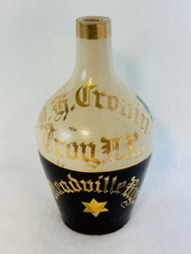 Cronin Meadville Rye Troy NY Pottery Jug