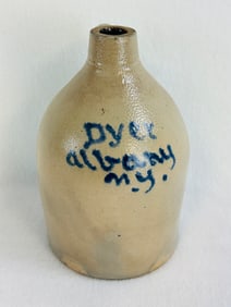 9 1/2" Dyer Albany N.Y. Stoneware Jug