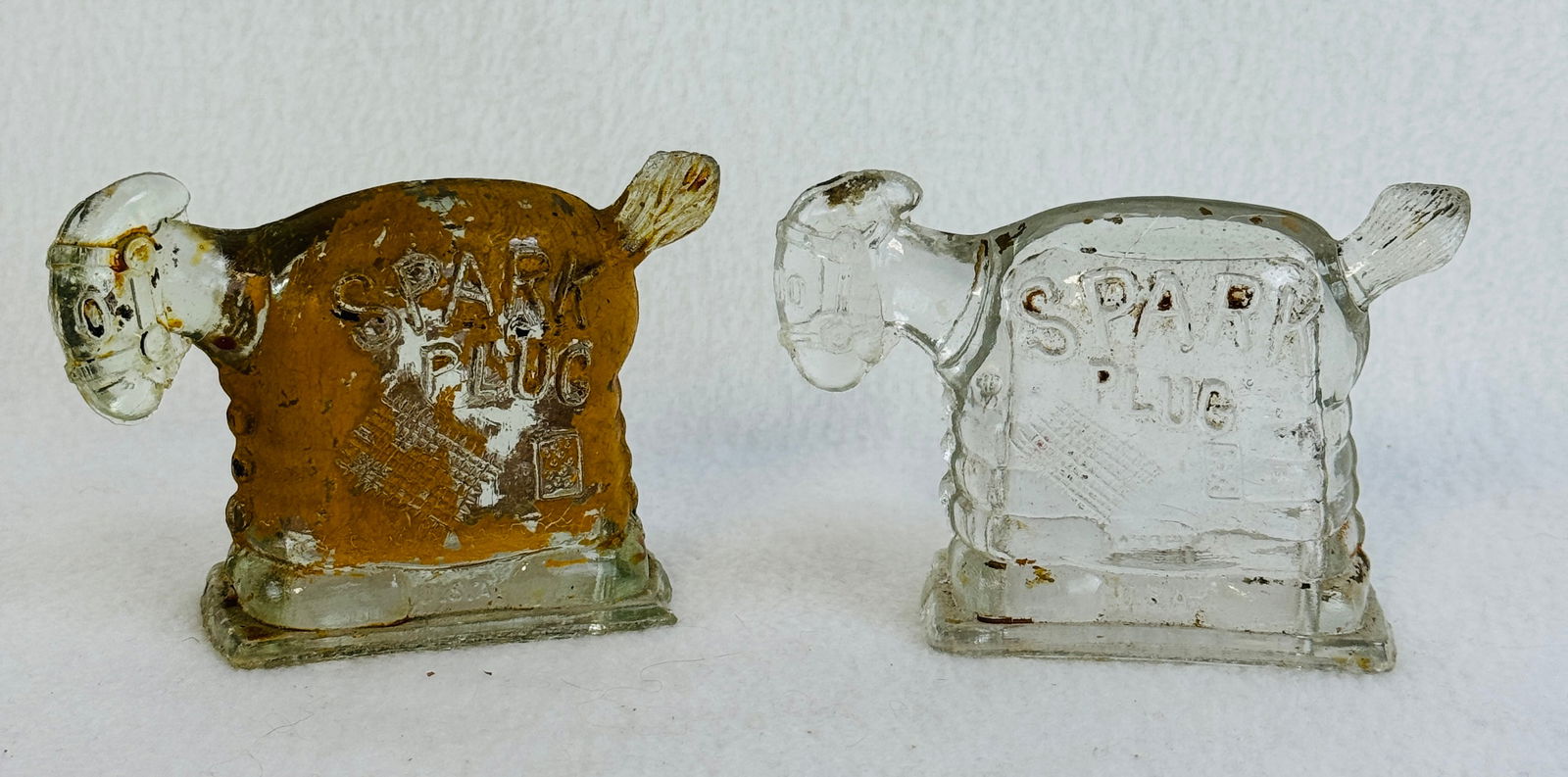 Lot 2 Spark Plug Candy Containers (1 of 10)