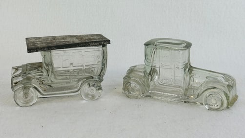 Lot 2 Automobile Candy Containers