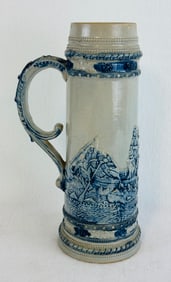 11 3/4" Whites Utica Molded Stoneware Stein