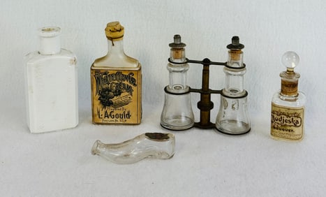 Lot 5 Perfume Bottles
