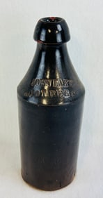 Stoneware Bottle John Lake Root Beer