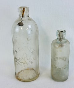 Lot 2 Hutchinson Soda Bottles