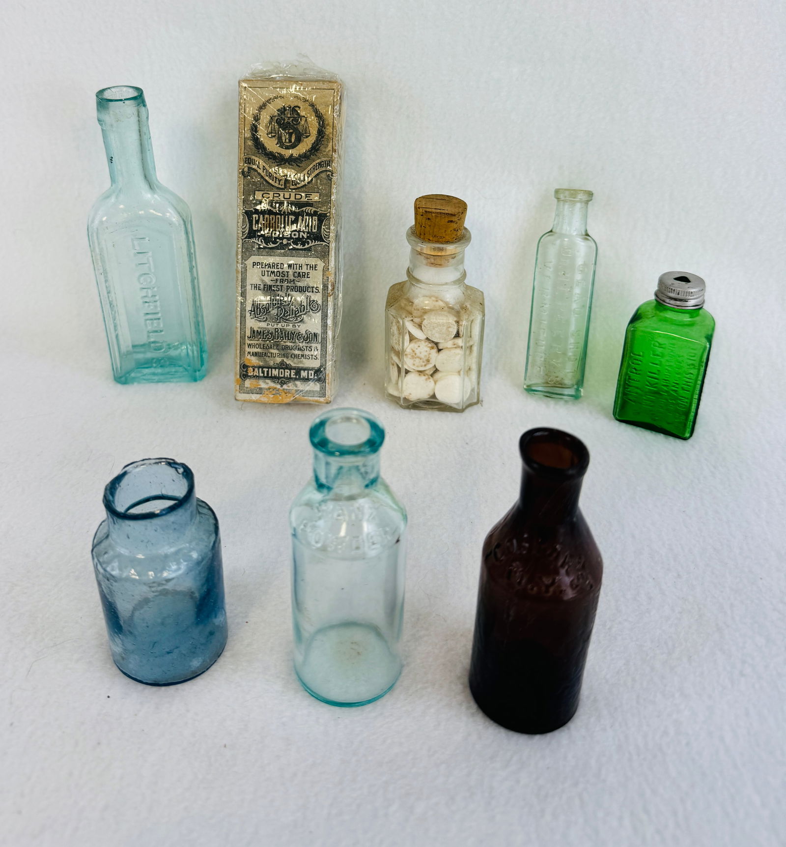LOT Poison & Related Bottles (1 of 17)