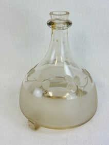 Free Blown Glass Fly Trap With Engraving