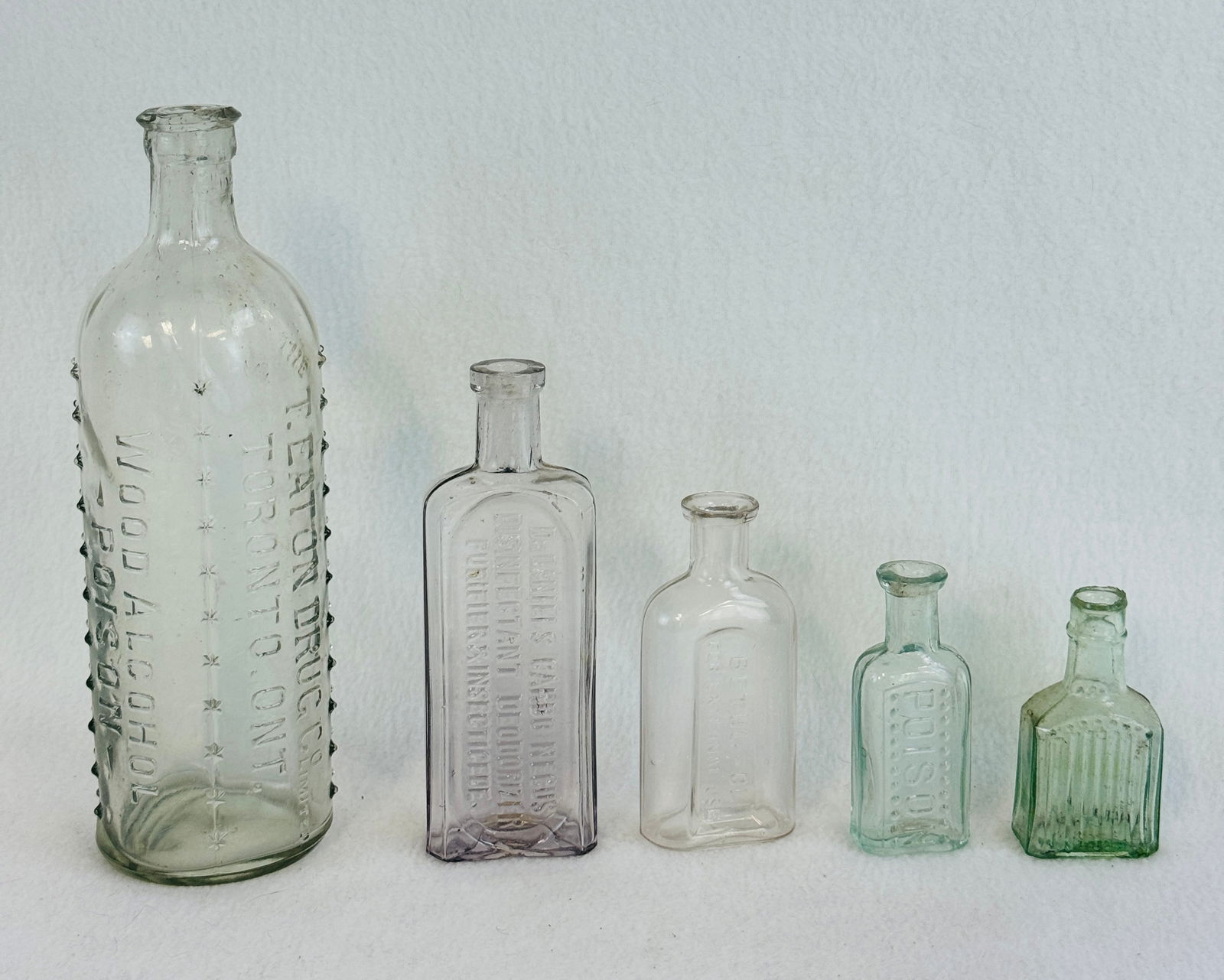 Lot 5 Poison Bottles (1 of 3)