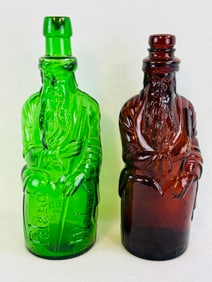 Lot 2 Moses Figural Bottles