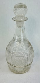 Blown Three Mold Decanter