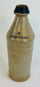 Stoneware Bottle J. Hindle's (Star)