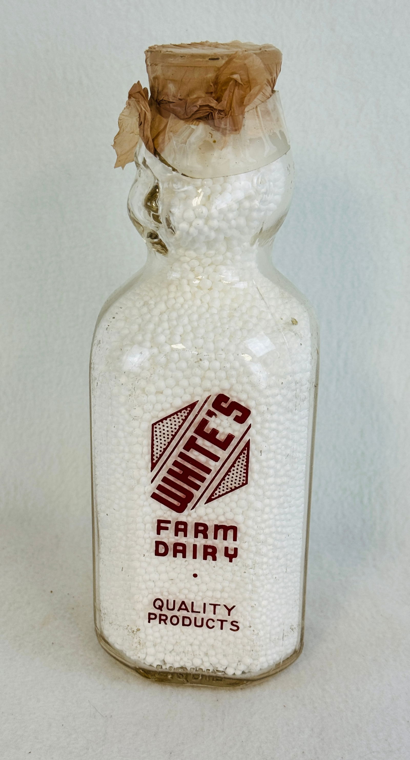 White's Dairy Baby Face Milk Bottle (1 of 6)