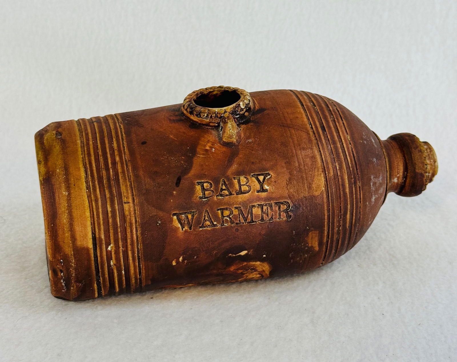 Stoneware "Baby Warmer" Bottle (1 of 7)