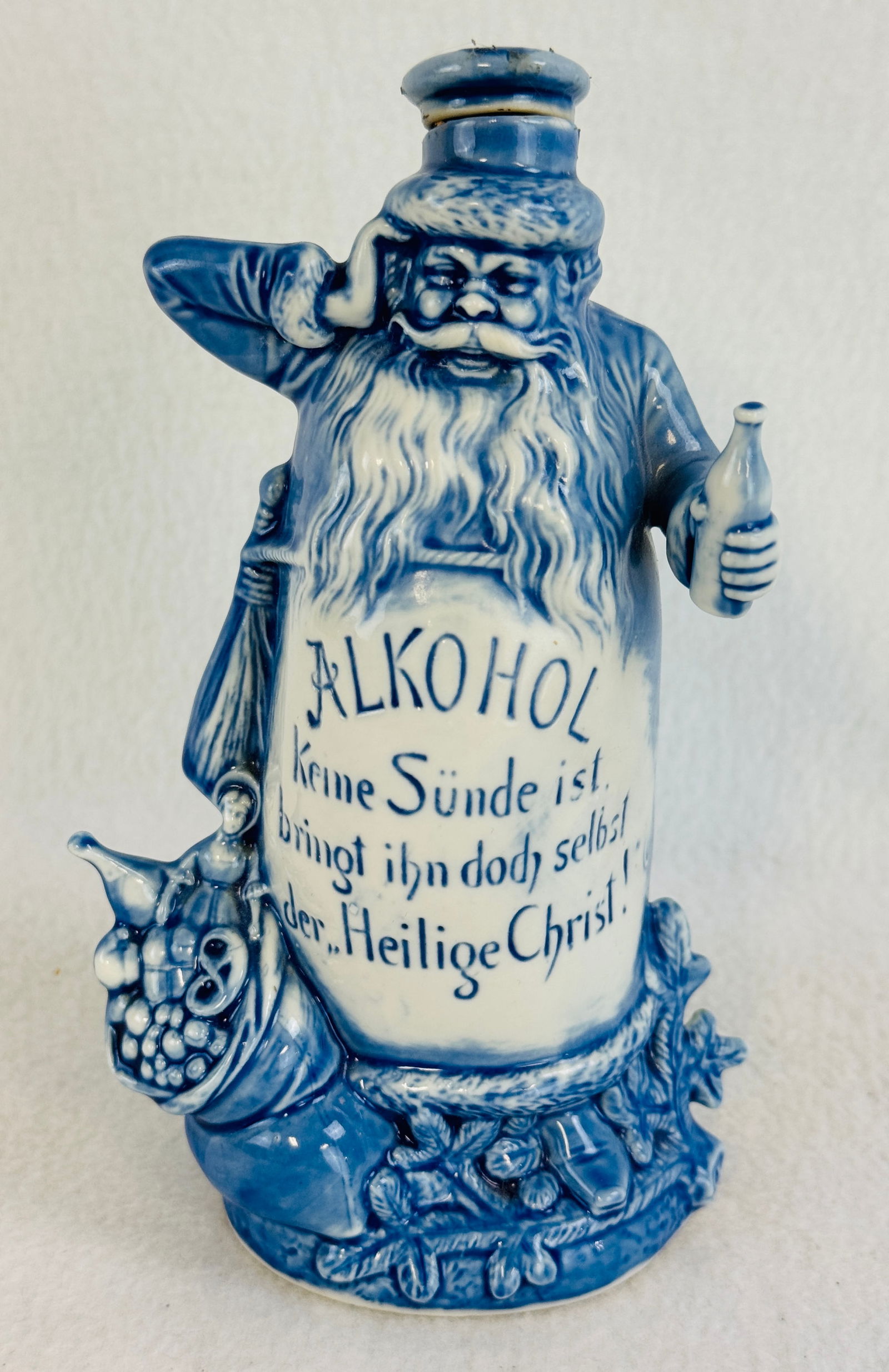 Schafer & Vater Porcelain Santa Figural Bottle (1 of 8)