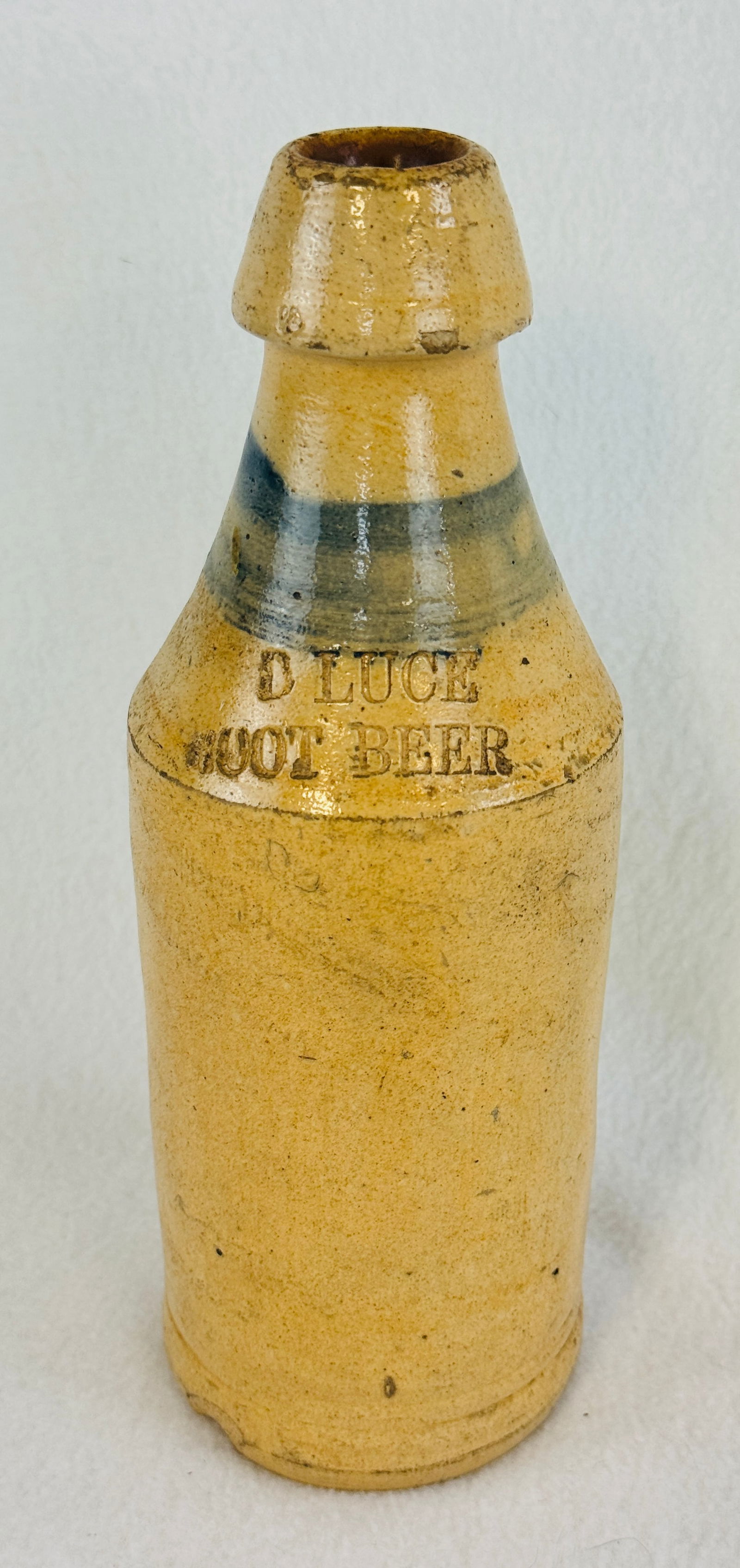Stoneware Bottle "D LUCE / ROOT BEER" (1 of 9)