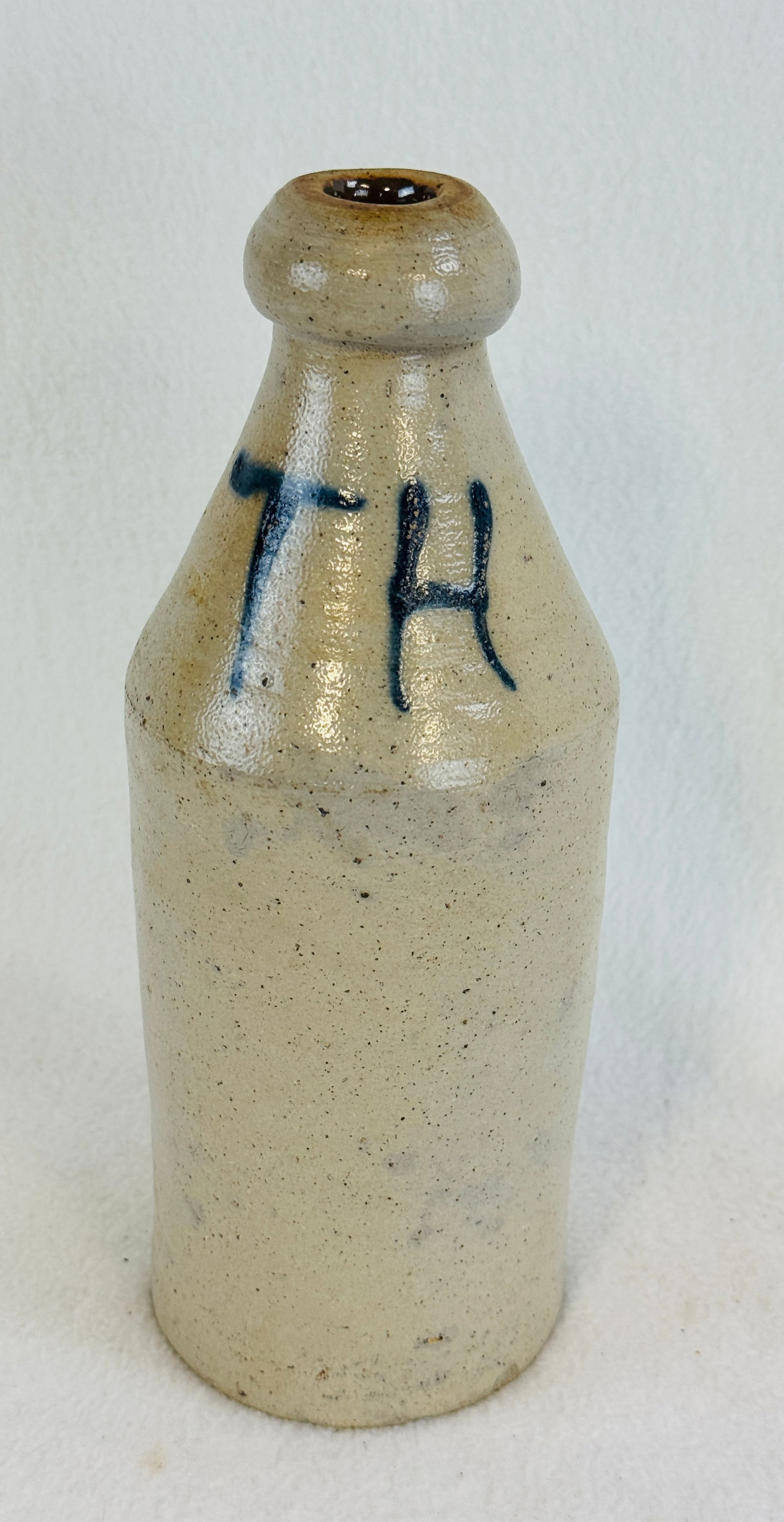 Stoneware Bottle "TH" (1 of 7)