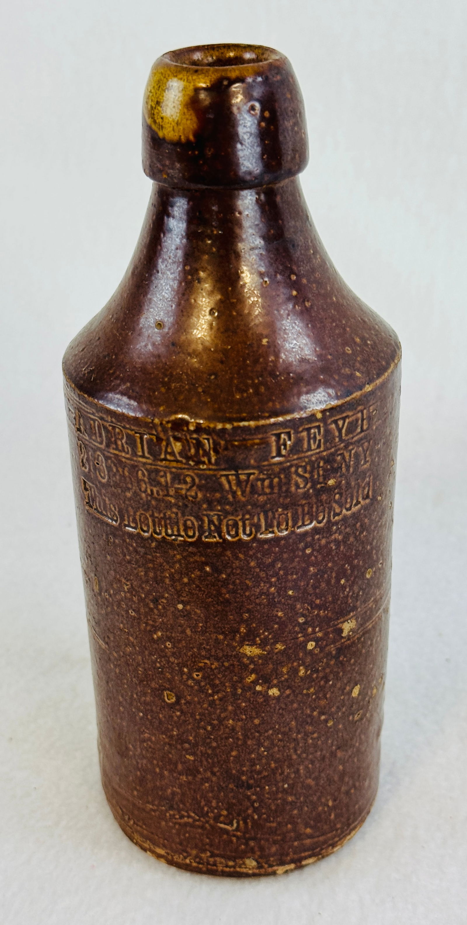 Stoneware Bottle ADRIAN FEYH NY (1 of 9)