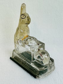 Candy Container - Rabbit Pushing Wheel Barrow