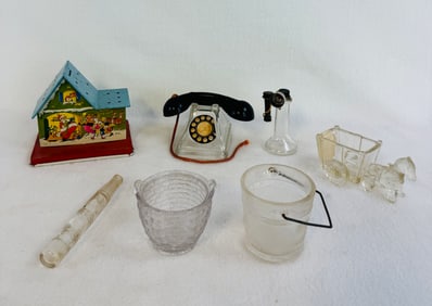 Lot 7 Candy Containers - Various Forms