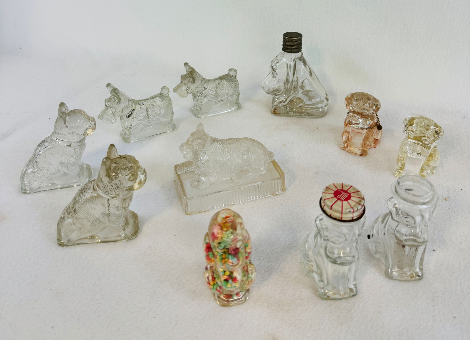 Lot 11  Candy Containers - Dogs (1 of 9)