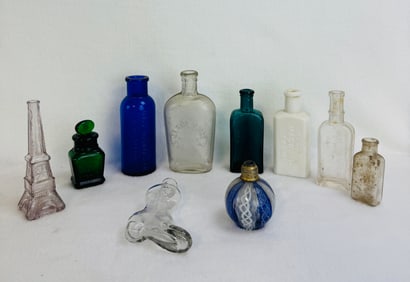 Lot 10 Misc Bottles