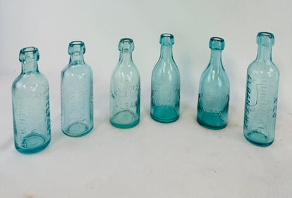 Lot 6 Albany NY Aquamarine Sodas