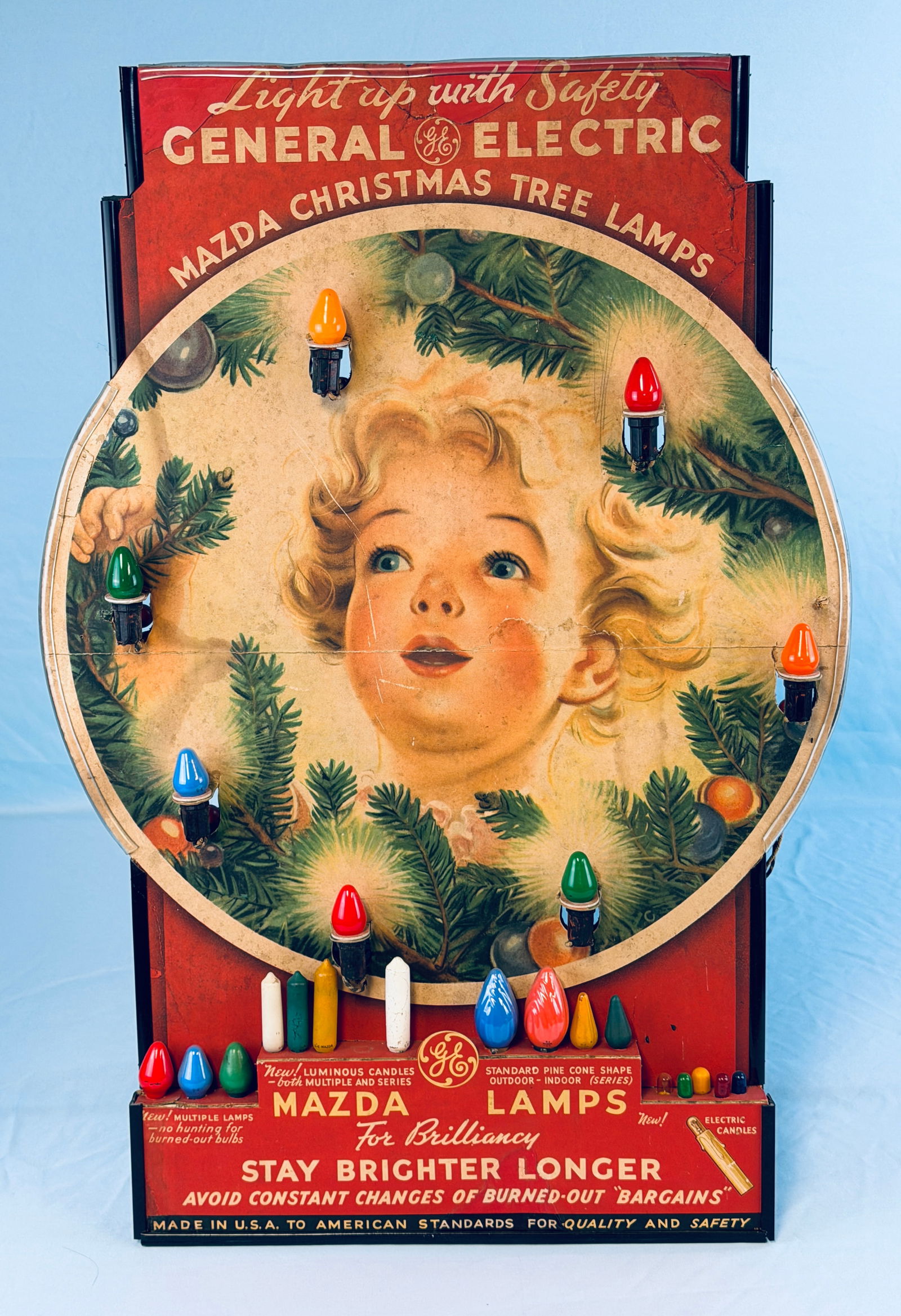 GE Mazda Christmas Tree Lamps Display (1 of 6)