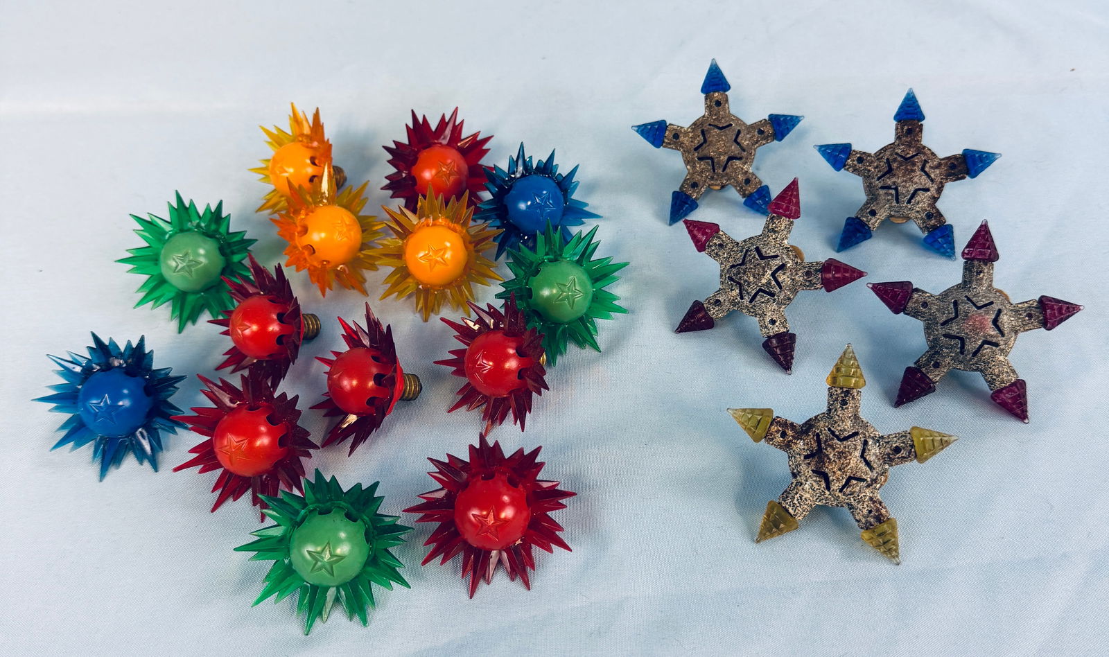 Lot Vintage Star Form Christmas Lights (1 of 6)