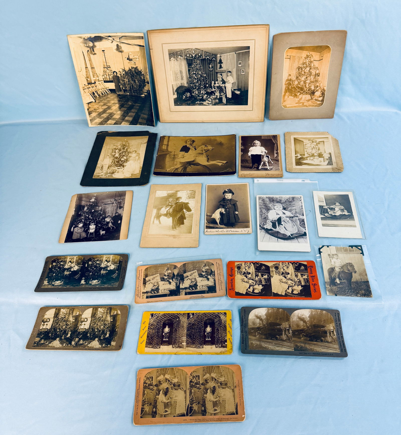 Lot Early Christmas Related Photographs (1 of 9)