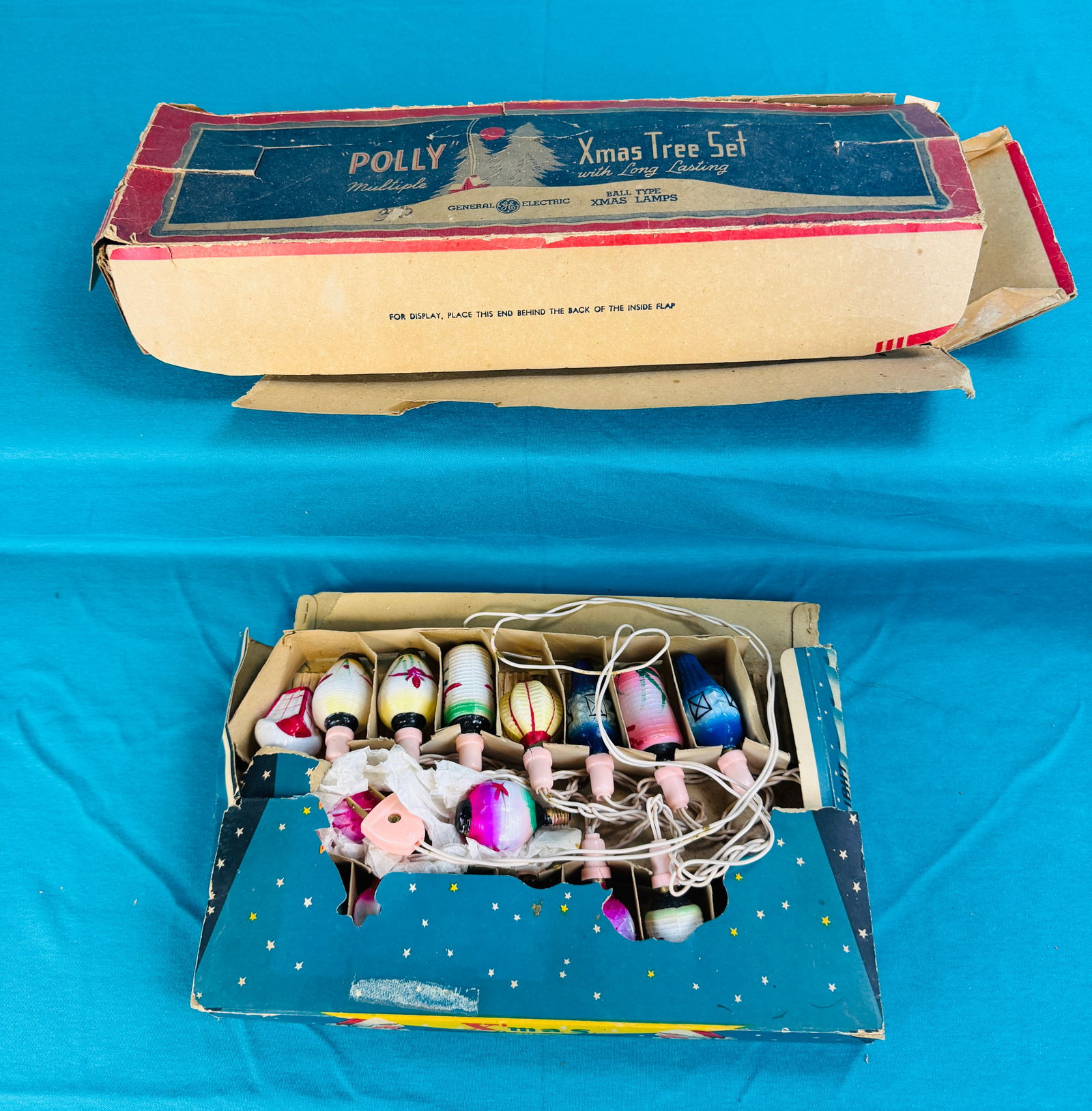Lot 2 Vintage Christmas Tree Light Sets (1 of 3)
