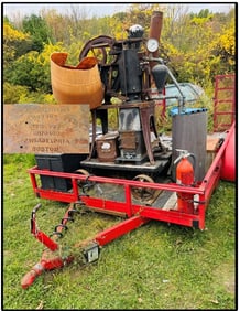Large Circa 1910 Reeco Erickson Hot Air Engine 6"Bore