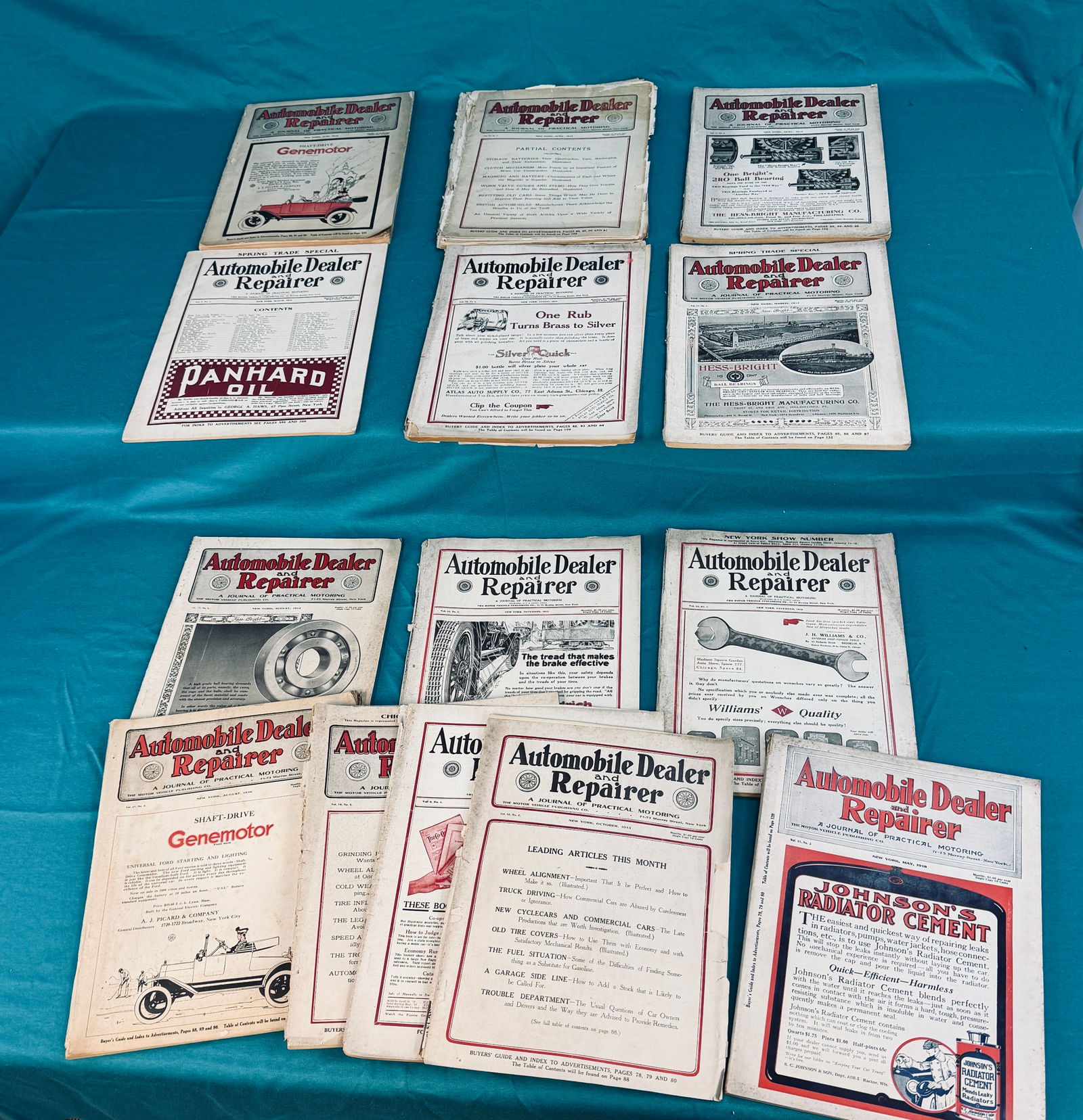 Lot  14 Early 20th C Magazines Automobile Dealer And Repairer (1 of 4)