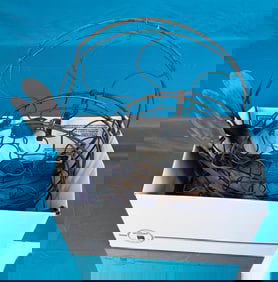 Lot Electric Fan Parts; Fan Blades & Cages