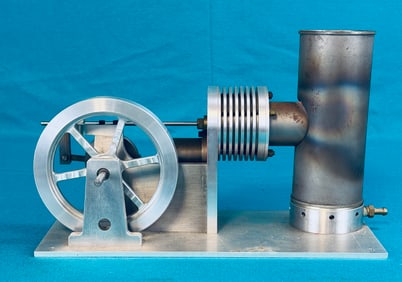 Vintage Machinist Made Hot Air Engine Model