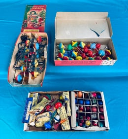 Lot Vintage Christmas Lights Including Bubble Lights etc