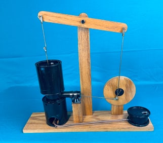 Homemade Hot Air Engine Model