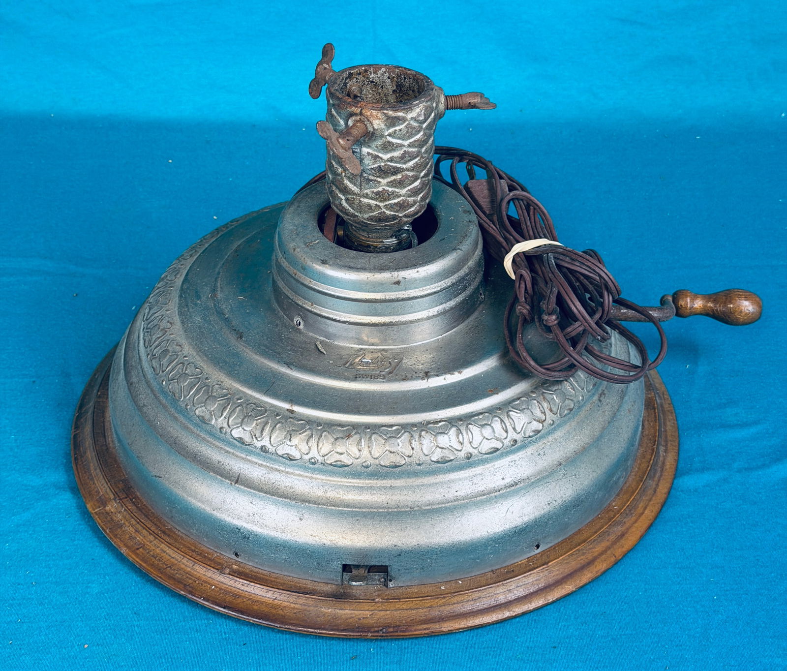 Antique German Musical Christmas Tree Stand (1 of 5)