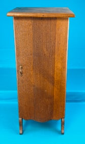 Oak Phonograph Stand