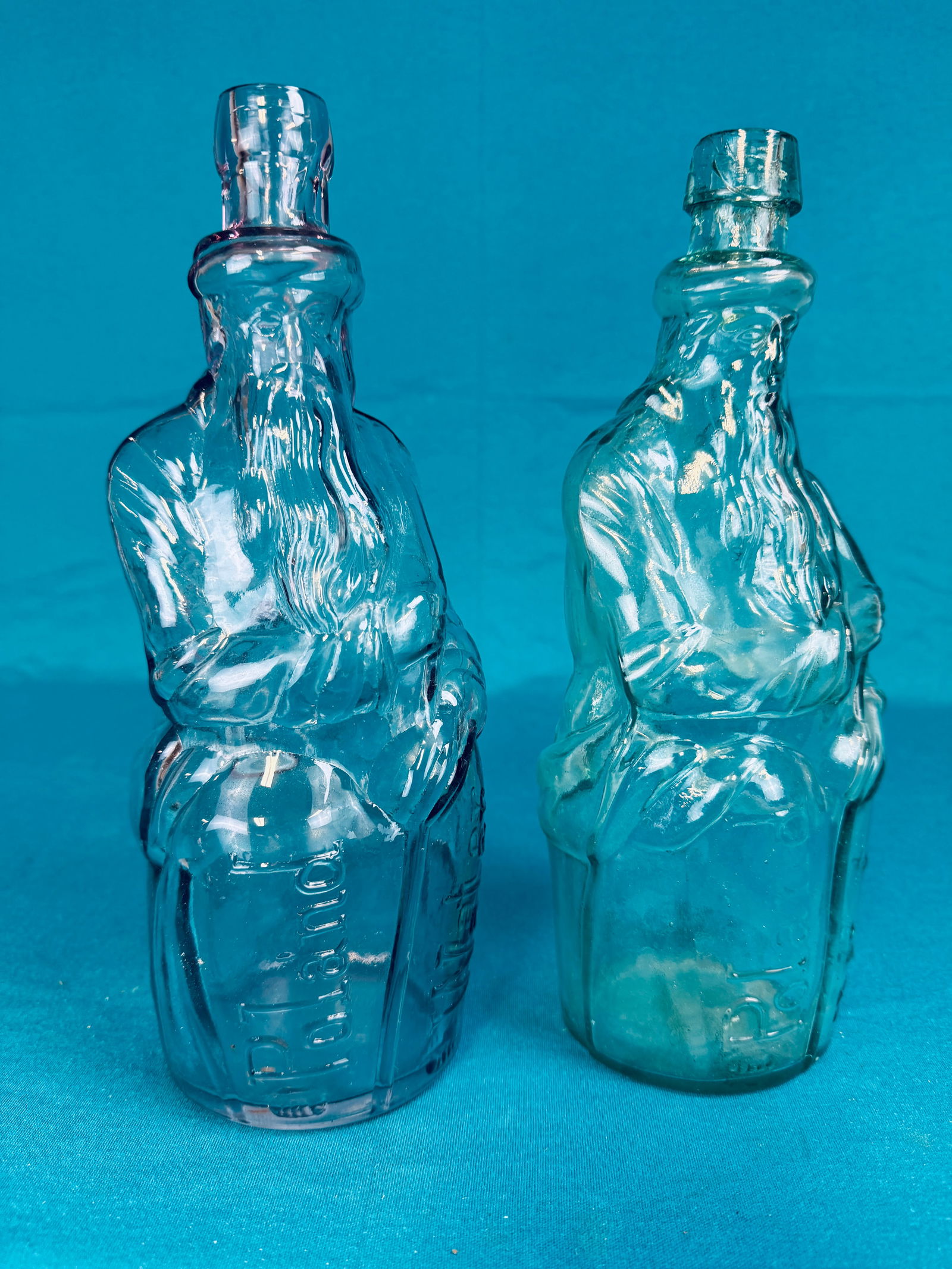 Lot 2 Original Poland Water Figural Moses Bottles (1 of 11)